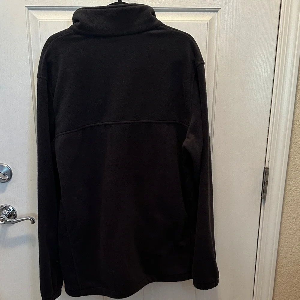 Columbia Black Fleece Women’s Jacket Pockets Inside/Outside Size L Tall (LT) - Picture 5 of 5